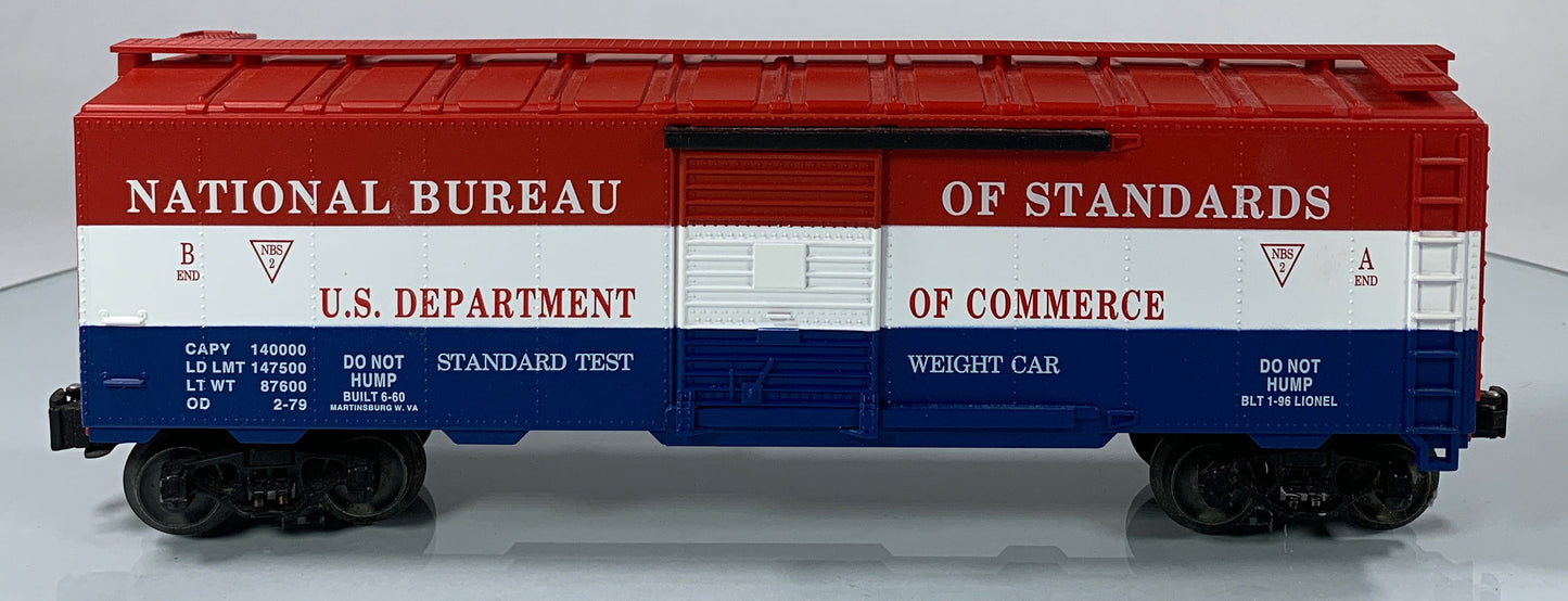 LIONEL • O GAUGE • 1996 TTOS US Department of Commerce 6-52098 • EX COND