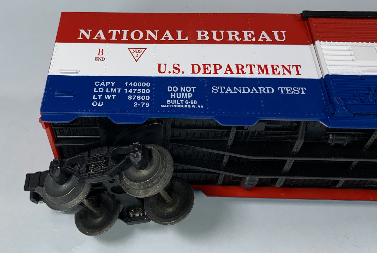 LIONEL • O GAUGE • 1996 TTOS US Department of Commerce 6-52098 • EX COND