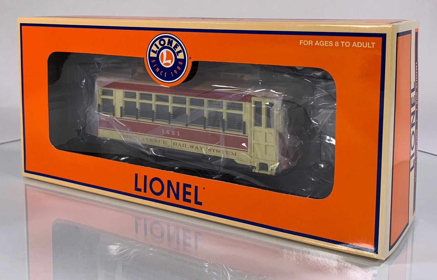 LIONEL • O GAUGE • 2006 Third Avenue Railway Trolley 6-28415 • NEW OLD STOCK