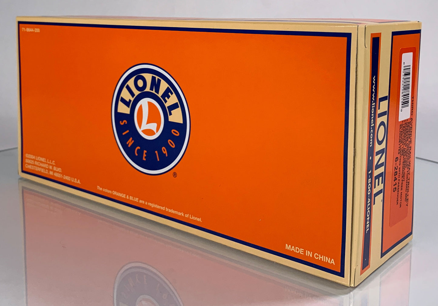 LIONEL • O GAUGE • 2006 Third Avenue Railway Trolley 6-28415 • NEW OLD STOCK