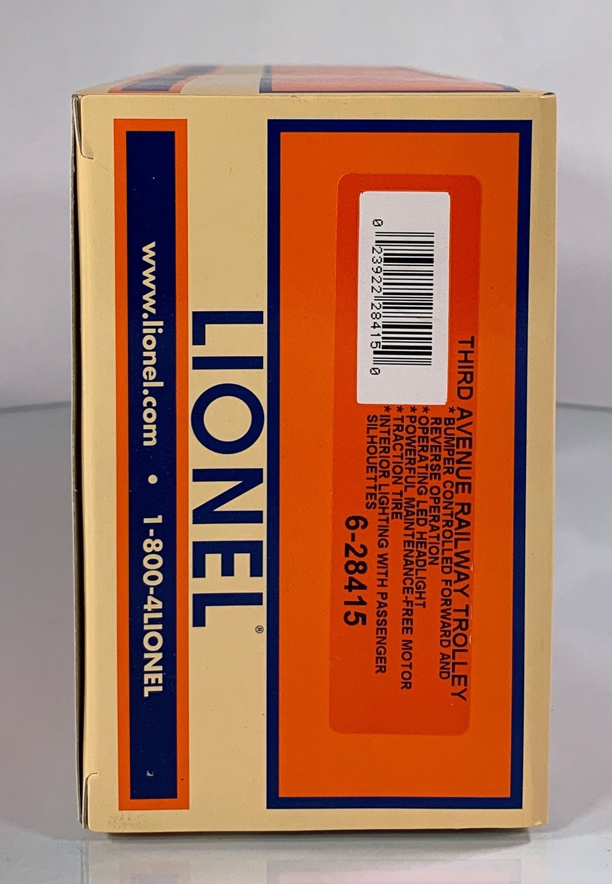 LIONEL • O GAUGE • 2006 Third Avenue Railway Trolley 6-28415 • NEW OLD STOCK