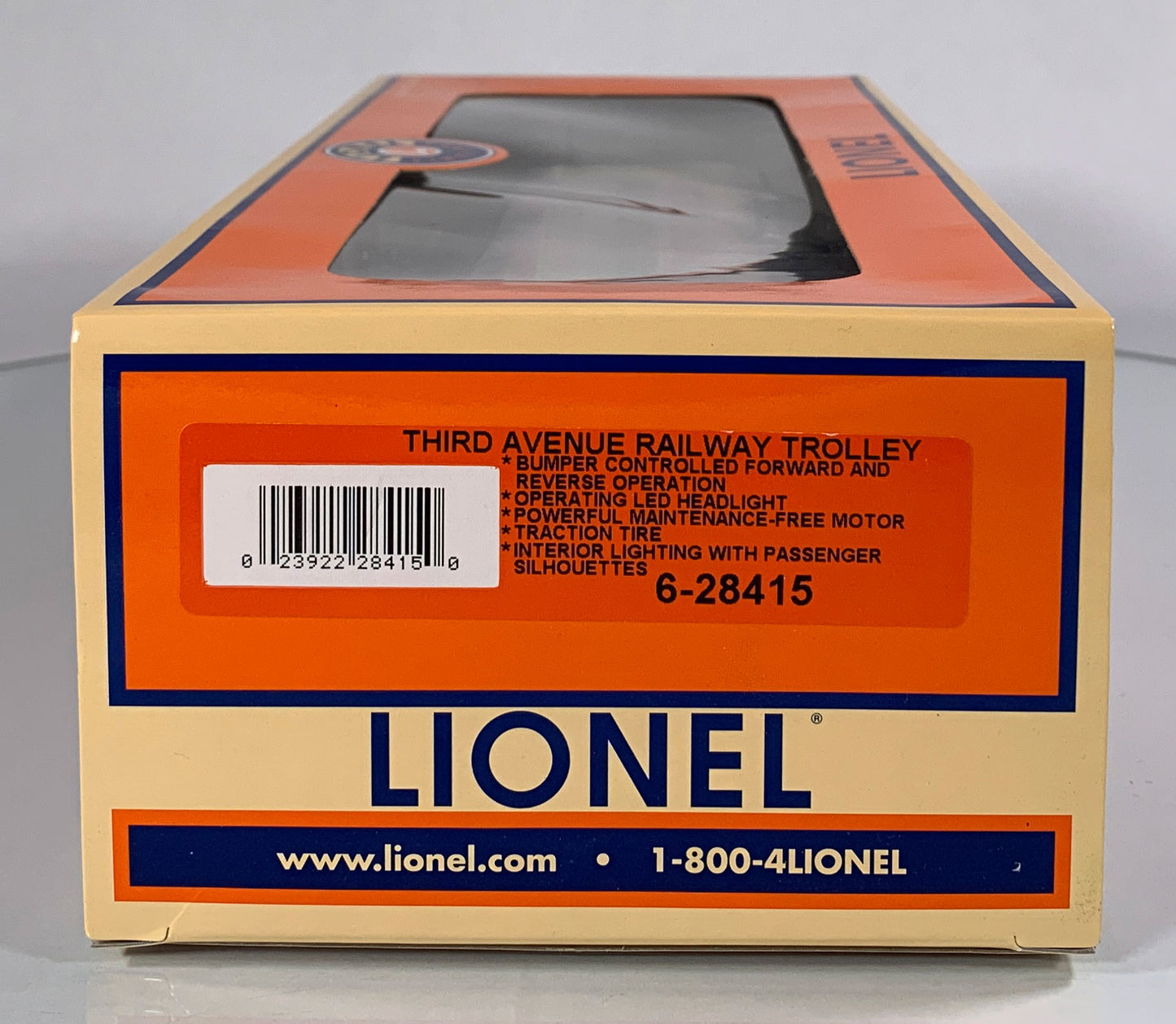 LIONEL • O GAUGE • 2006 Third Avenue Railway Trolley 6-28415 • NEW OLD STOCK