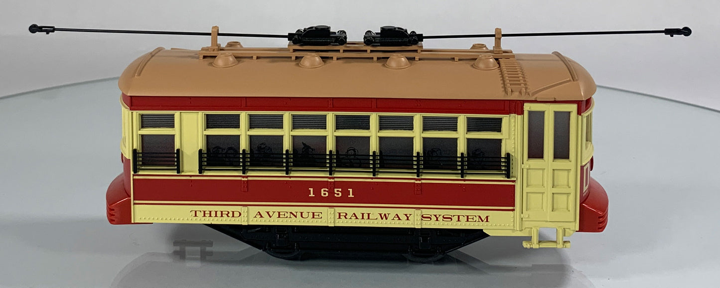 LIONEL • O GAUGE • 2006 Third Avenue Railway Trolley 6-28415 • NEW OLD STOCK