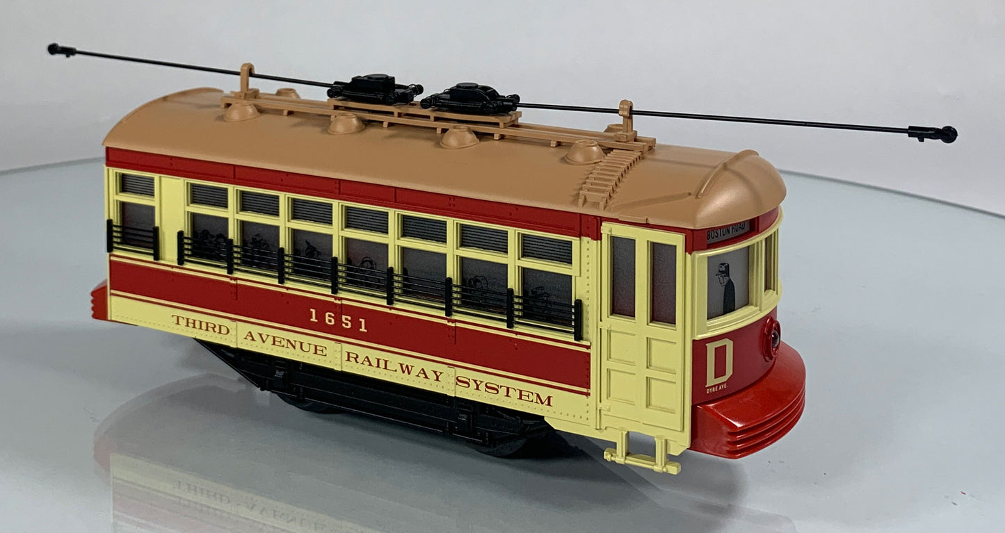 LIONEL • O GAUGE • 2006 Third Avenue Railway Trolley 6-28415 • NEW OLD STOCK