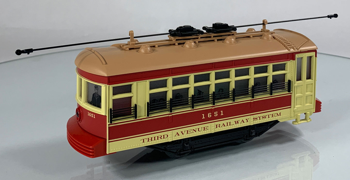 LIONEL • O GAUGE • 2006 Third Avenue Railway Trolley 6-28415 • NEW OLD STOCK