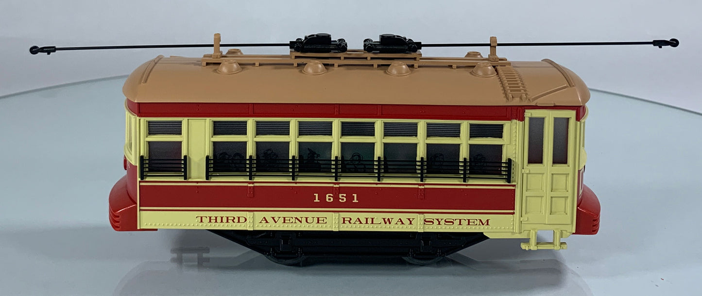 LIONEL • O GAUGE • 2006 Third Avenue Railway Trolley 6-28415 • NEW OLD STOCK