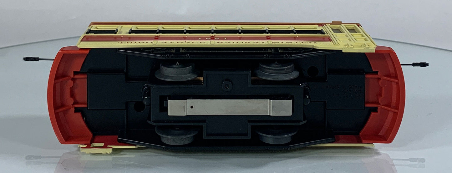LIONEL • O GAUGE • 2006 Third Avenue Railway Trolley 6-28415 • NEW OLD STOCK