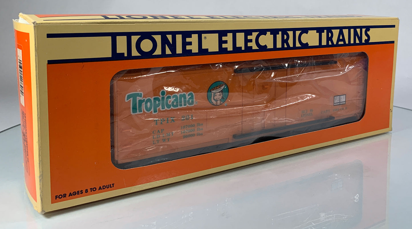 LIONEL • O GAUGE • 1996 Tropicana Reefer #2 6-17308 • EX COND