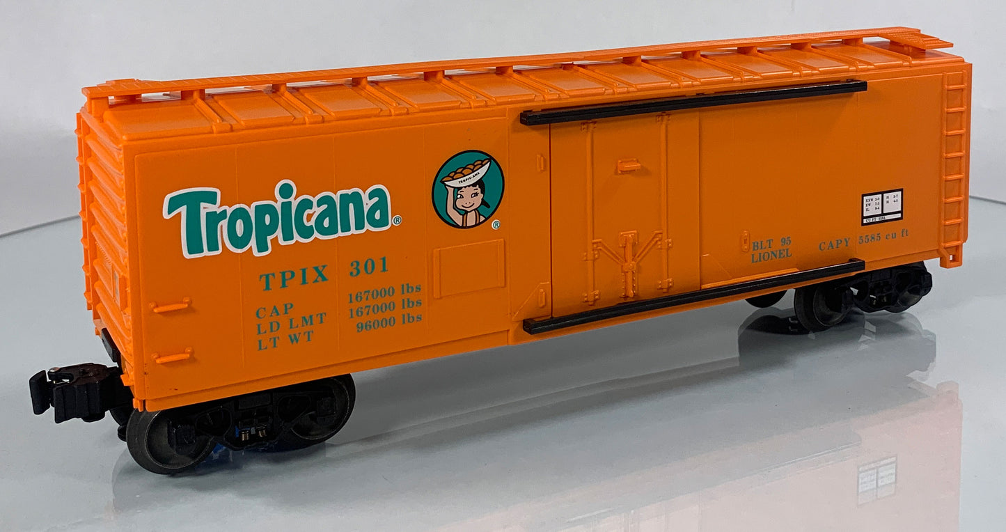 LIONEL • O GAUGE • 1996 Tropicana Reefer #2 6-17308 • EX COND