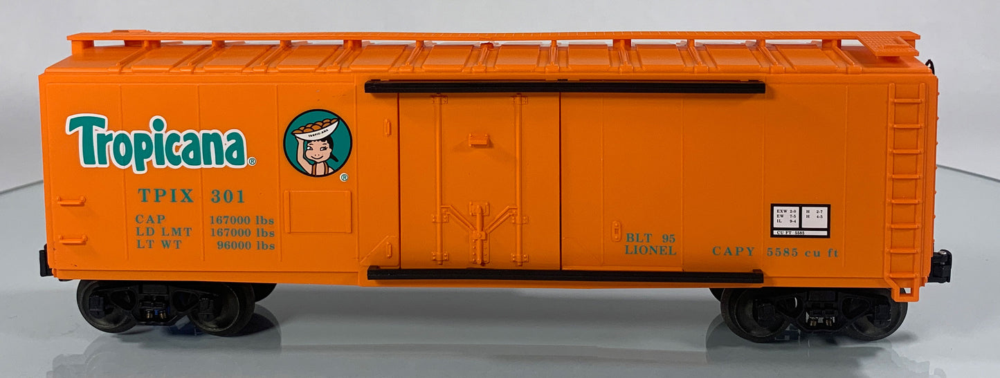 LIONEL • O GAUGE • 1996 Tropicana Reefer #2 6-17308 • EX COND