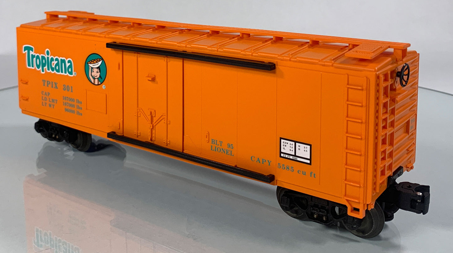 LIONEL • O GAUGE • 1996 Tropicana Reefer #2 6-17308 • EX COND