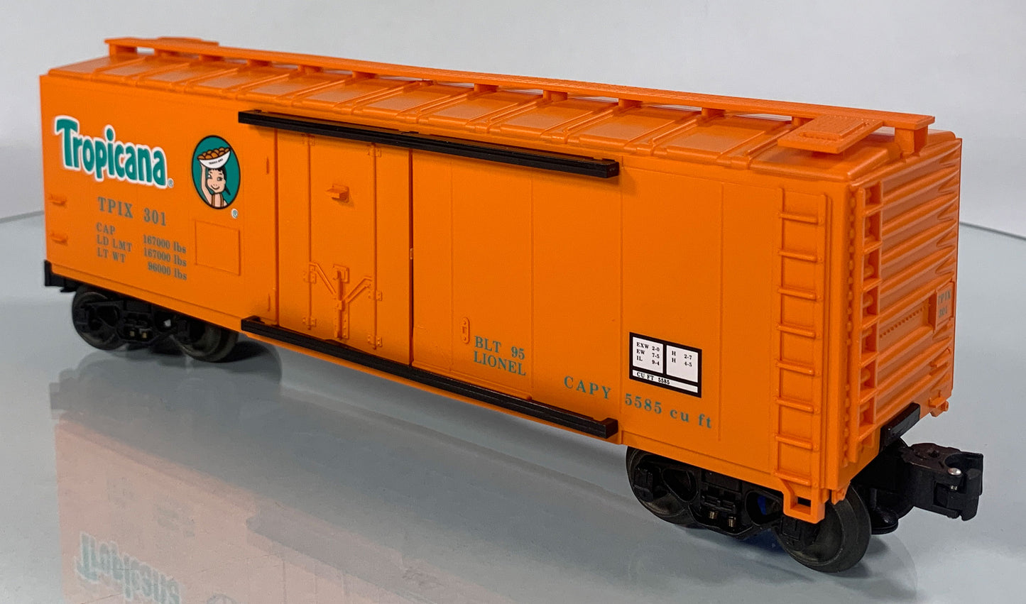 LIONEL • O GAUGE • 1996 Tropicana Reefer #2 6-17308 • EX COND