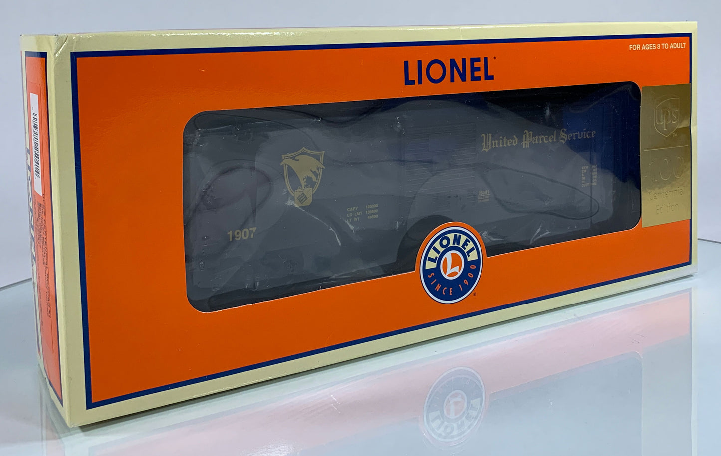 LIONEL • O GAUGE • 2006 UPS Centennial Boxcar #1 6-25041 • NEW OLD STOCK