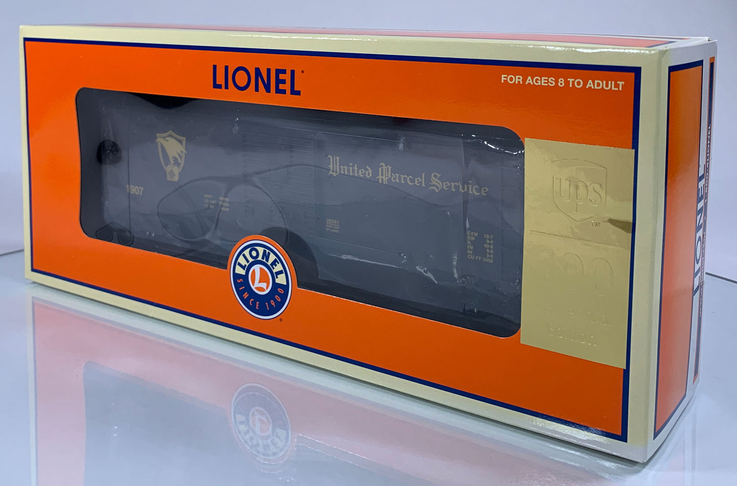 LIONEL • O GAUGE • 2006 UPS Centennial Boxcar #1 6-25041 • NEW OLD STOCK