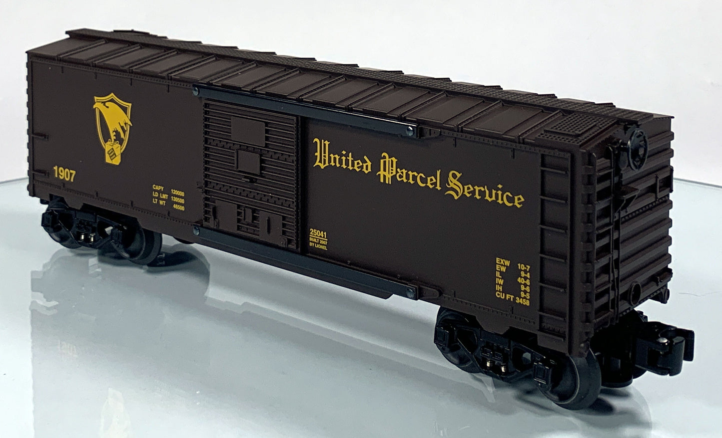 LIONEL • O GAUGE • 2006 UPS Centennial Boxcar #1 6-25041 • NEW OLD STOCK