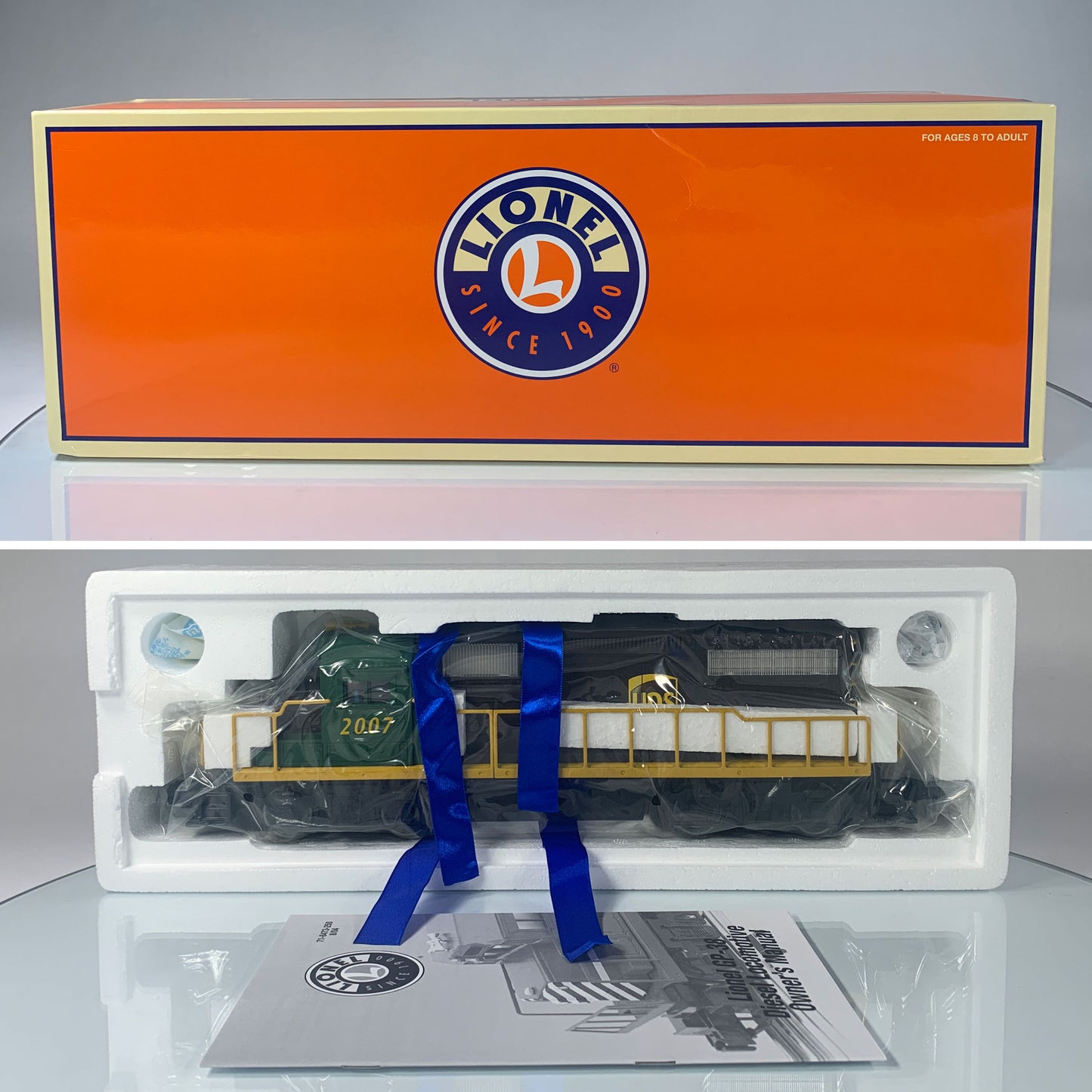 LIONEL • O GAUGE • 2007 UPS Centennial Edition GP-38 6-28879 • NEW OLD STOCK