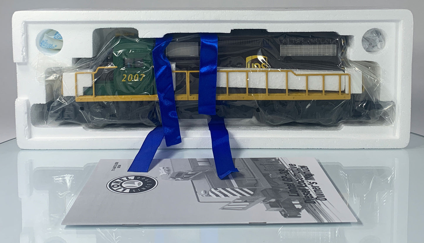 LIONEL • O GAUGE • 2007 UPS Centennial Edition GP-38 6-28879 • NEW OLD STOCK