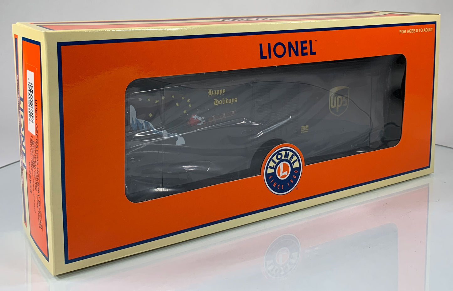 LIONEL • O GAUGE • 2005 UPS Holiday Operating Boxcar 6-26829 • NEW OLD STOCK