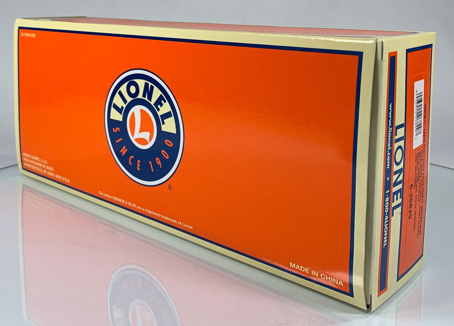 LIONEL • O GAUGE • 2005 UPS Holiday Operating Boxcar 6-26829 • NEW OLD STOCK