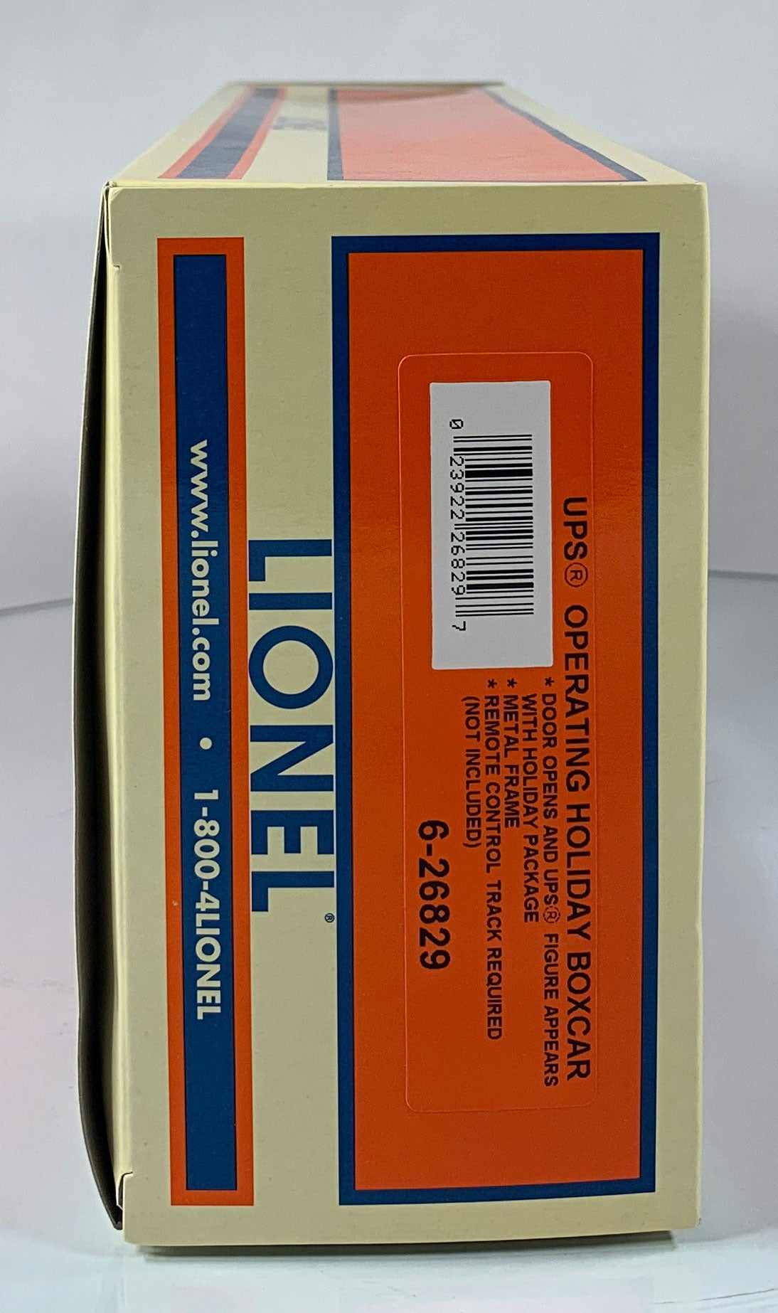 LIONEL • O GAUGE • 2005 UPS Holiday Operating Boxcar 6-26829 • NEW OLD STOCK