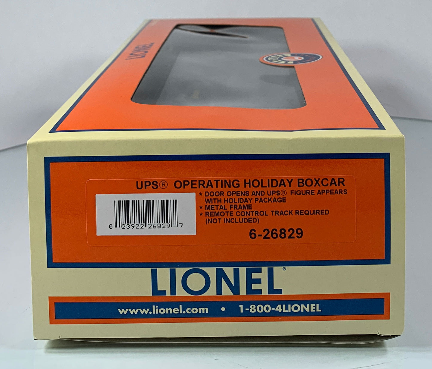 LIONEL • O GAUGE • 2005 UPS Holiday Operating Boxcar 6-26829 • NEW OLD STOCK