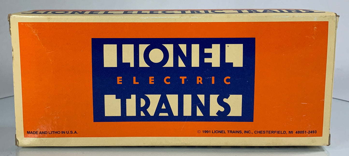 LIONEL • O GAUGE • 1995 Union Pacific Flatcar w Ertl Bulldozer 6-16935 • NEW OLD STOCK