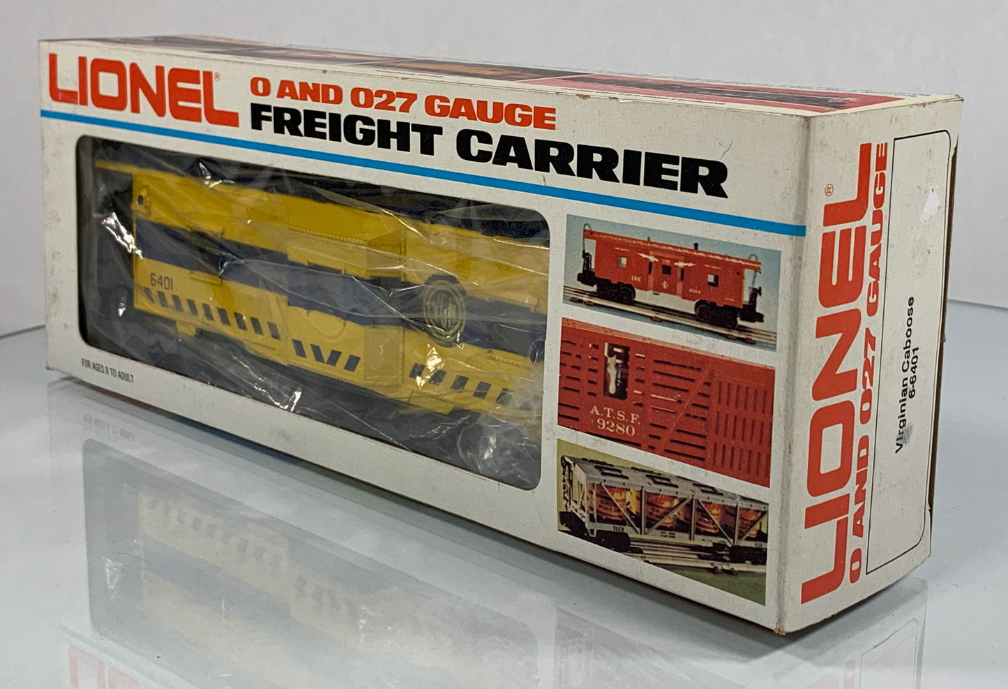 LIONEL • O GAUGE • 1981 Virginian Bay Window Caboose 6-6401 • EX COND