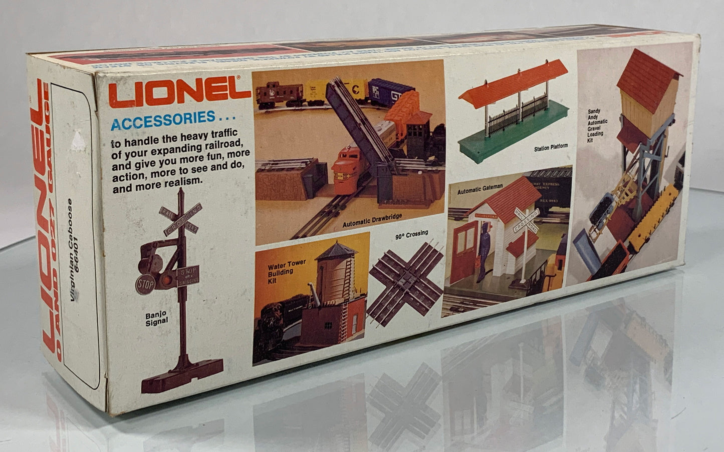 LIONEL • O GAUGE • 1981 Virginian Bay Window Caboose 6-6401 • EX COND