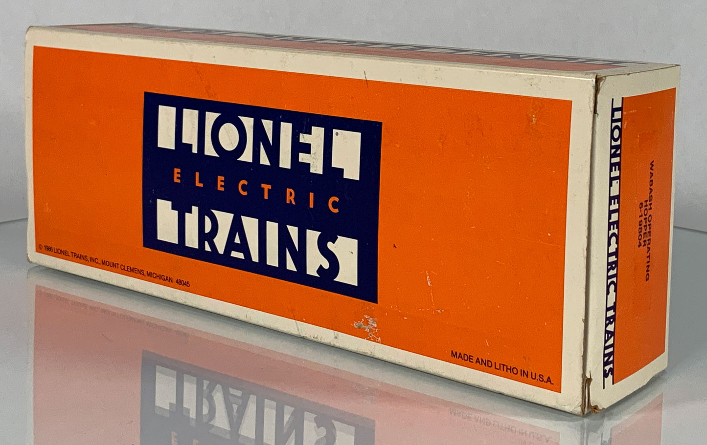 LIONEL • O GAUGE • 1987 Wabash Operating Hopper 6-19804 • NEW OLD STOCK