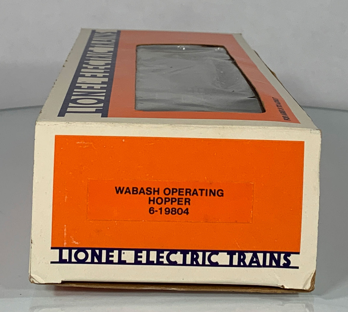 LIONEL • O GAUGE • 1987 Wabash Operating Hopper 6-19804 • NEW OLD STOCK