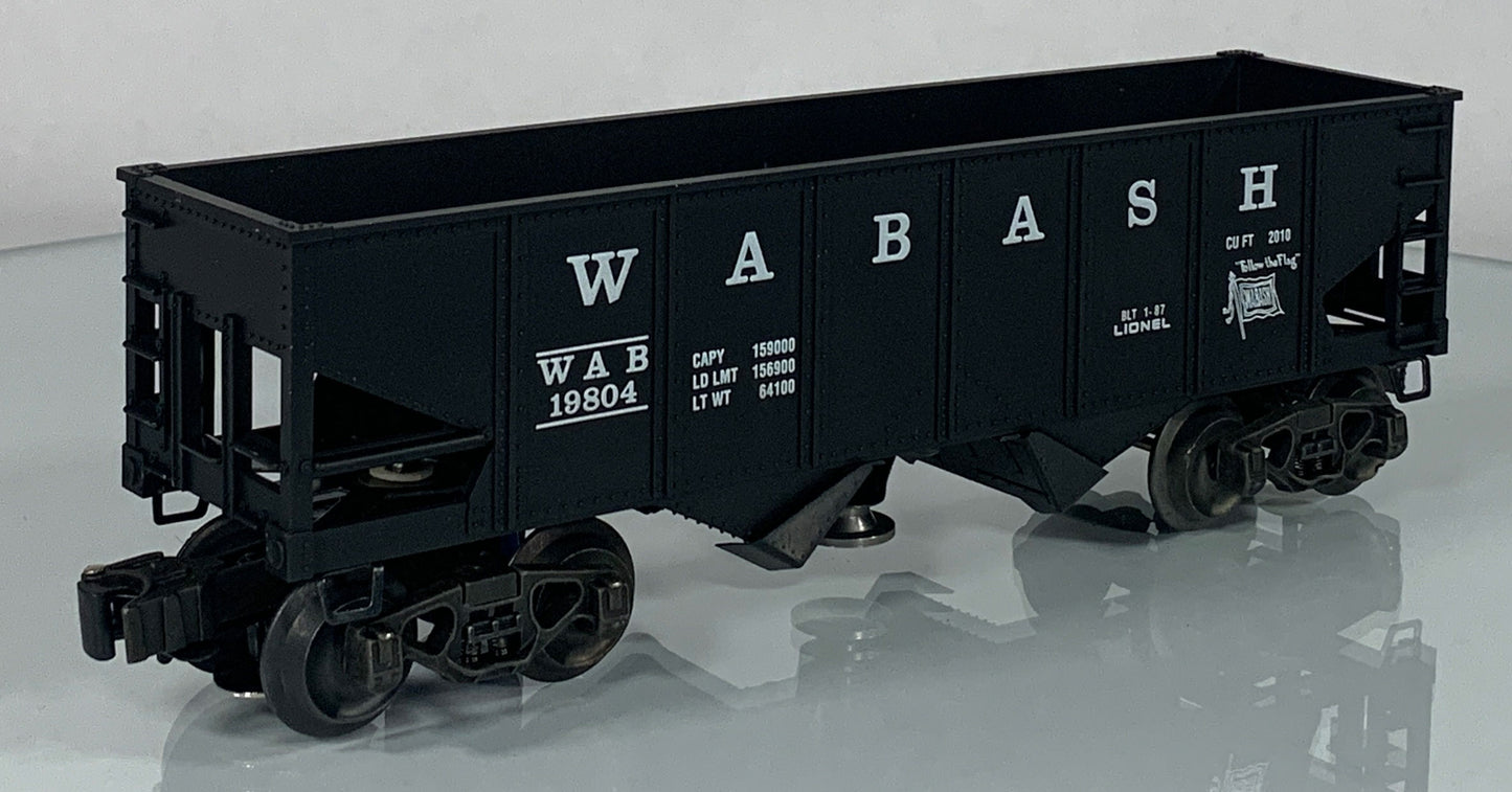 LIONEL • O GAUGE • 1987 Wabash Operating Hopper 6-19804 • NEW OLD STOCK