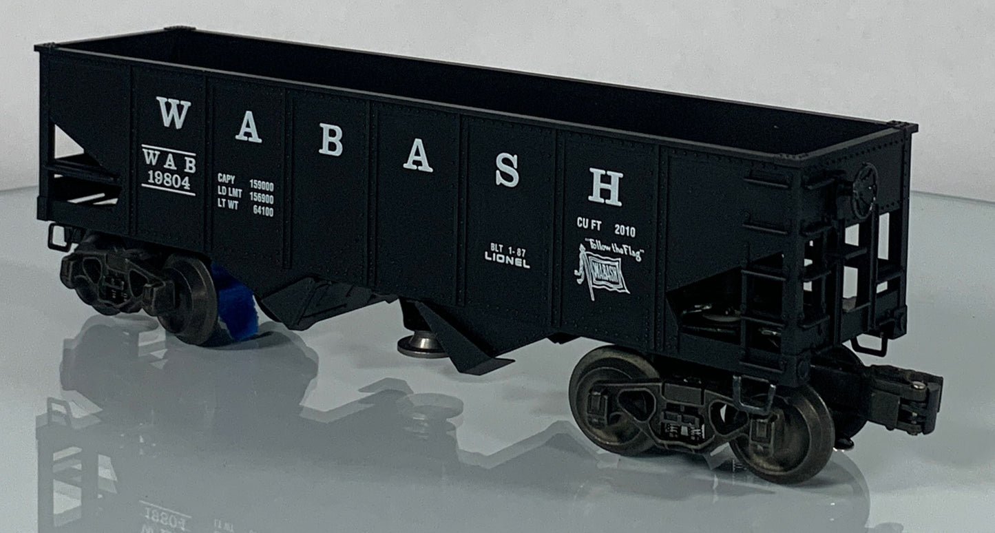 LIONEL • O GAUGE • 1987 Wabash Operating Hopper 6-19804 • NEW OLD STOCK