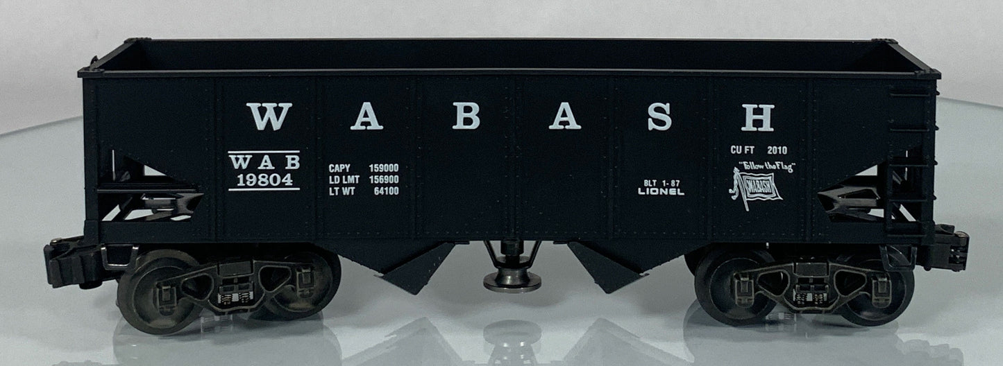 LIONEL • O GAUGE • 1987 Wabash Operating Hopper 6-19804 • NEW OLD STOCK