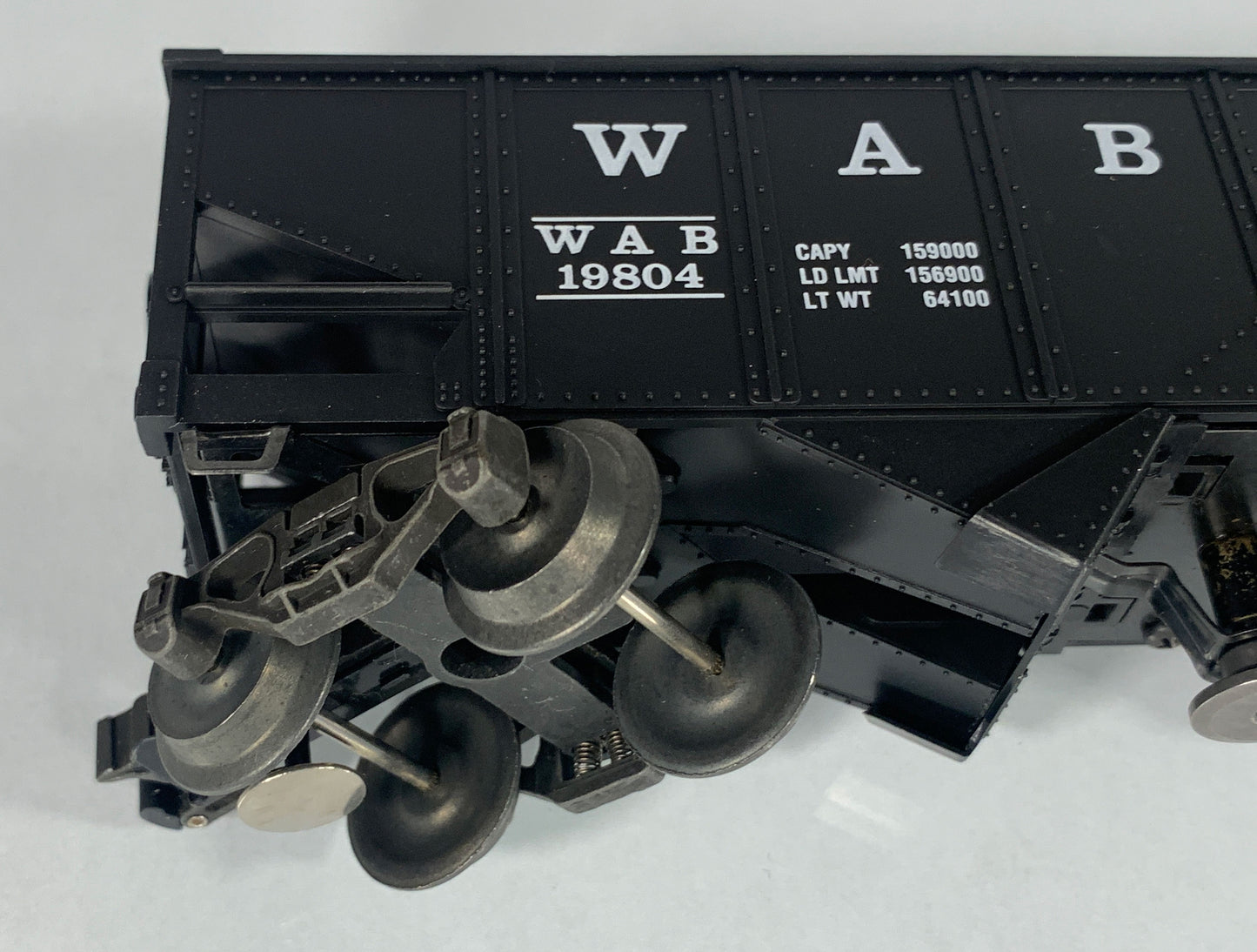 LIONEL • O GAUGE • 1987 Wabash Operating Hopper 6-19804 • NEW OLD STOCK