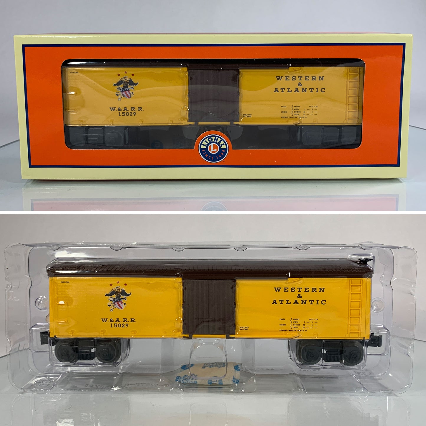 LIONEL • O GAUGE • 2010 Western & Atlantic Reefer 6-15029 • NEW OLD STOCK
