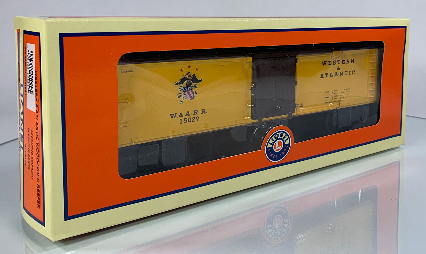 LIONEL • O GAUGE • 2010 Western & Atlantic Reefer 6-15029 • NEW OLD STOCK