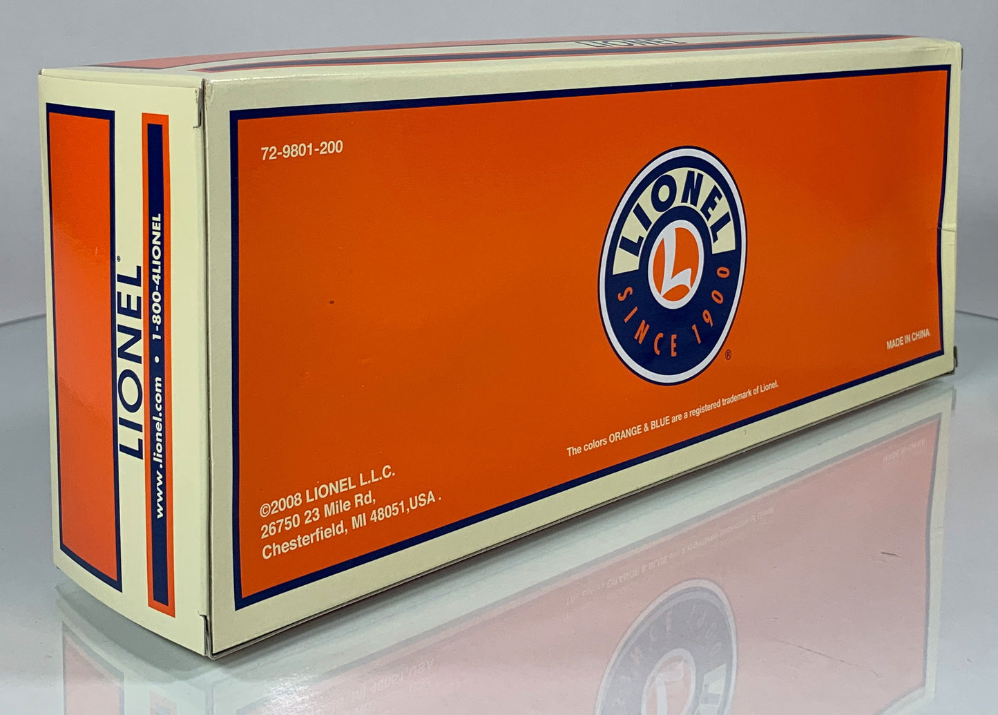 LIONEL • O GAUGE • 2010 Western & Atlantic Cannonball Flatcar 6-39490 • NEW OLD STOCK