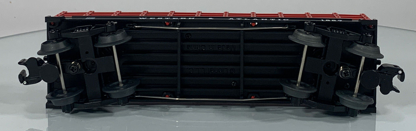 LIONEL • O GAUGE • 2010 Western & Atlantic Cannonball Flatcar 6-39490 • NEW OLD STOCK