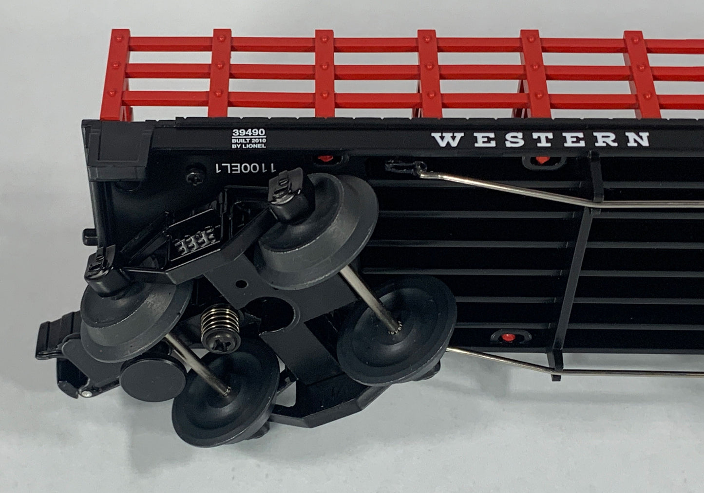 LIONEL • O GAUGE • 2010 Western & Atlantic Cannonball Flatcar 6-39490 • NEW OLD STOCK