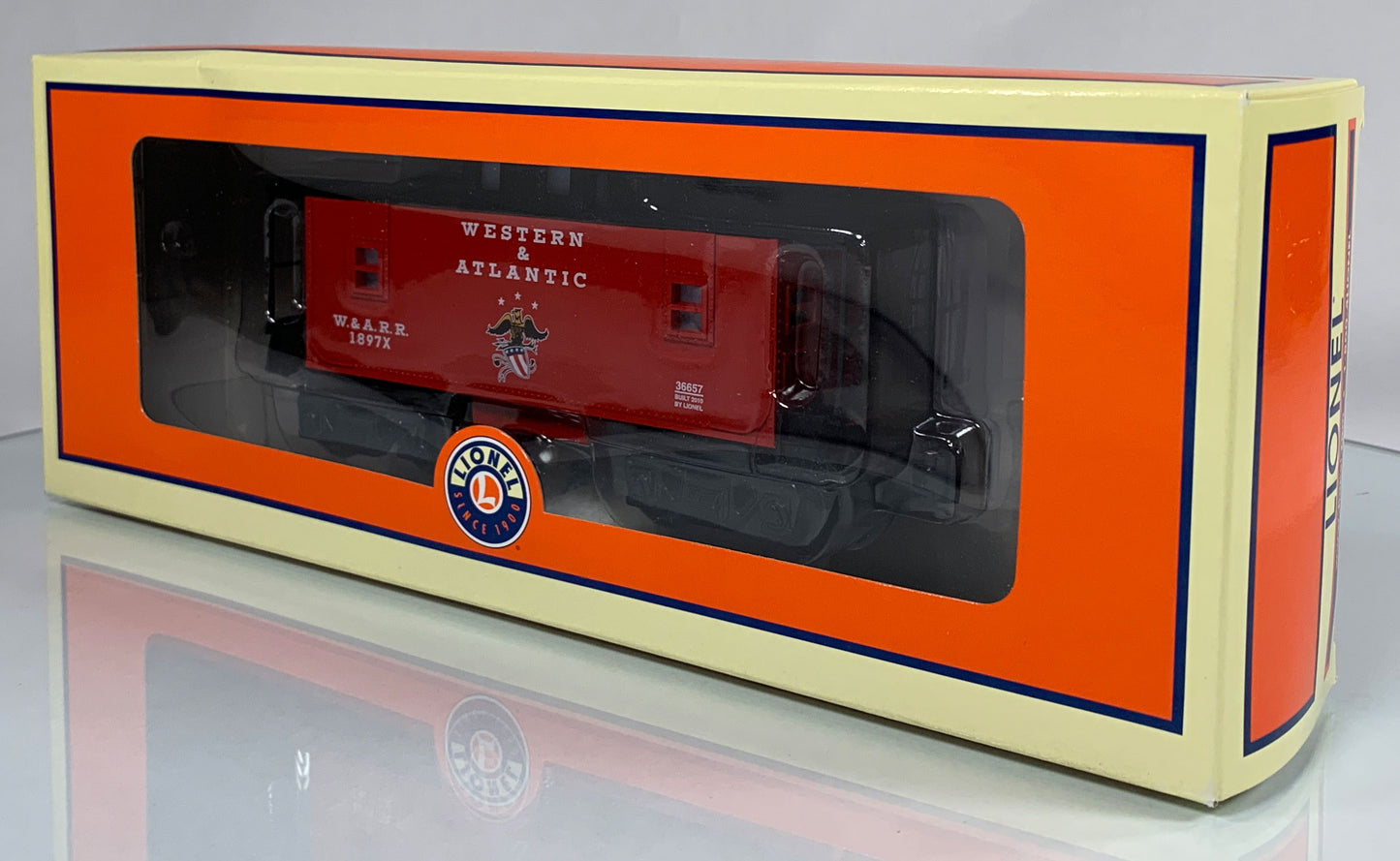 LIONEL • O GAUGE • 2010 Western & Atlantic Illuminated Caboose 6-36657 • NEW OLD STOCK