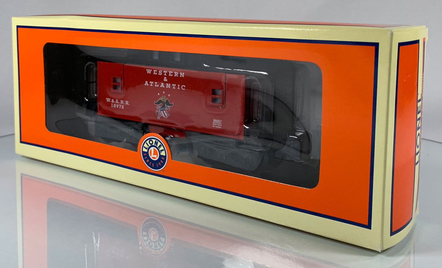 LIONEL • O GAUGE • 2010 Western & Atlantic Illuminated Caboose 6-36657 • NEW OLD STOCK