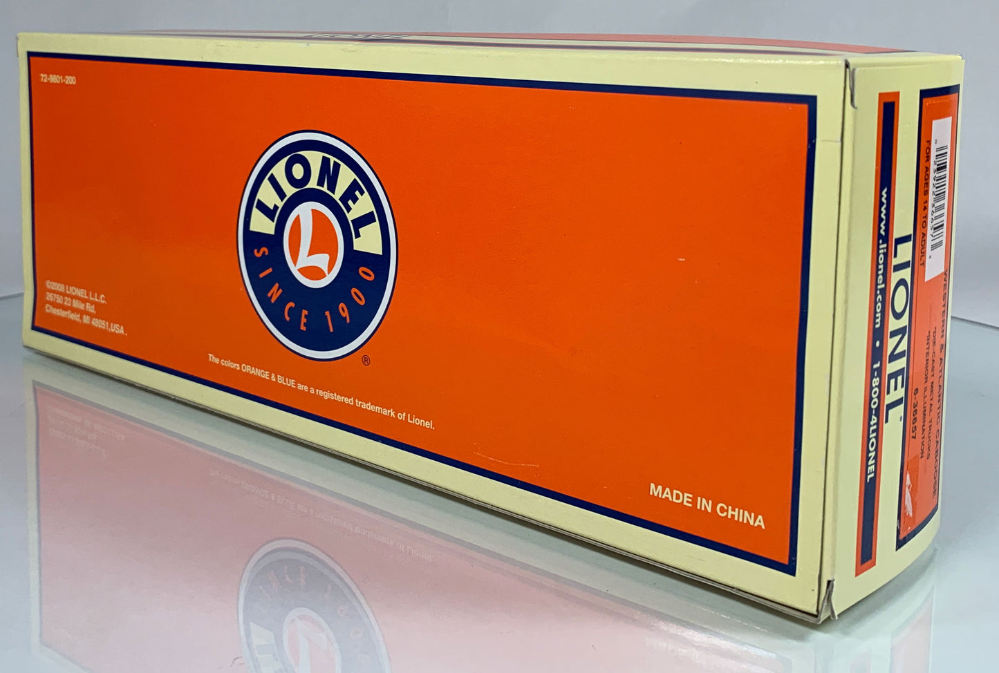 LIONEL • O GAUGE • 2010 Western & Atlantic Illuminated Caboose 6-36657 • NEW OLD STOCK