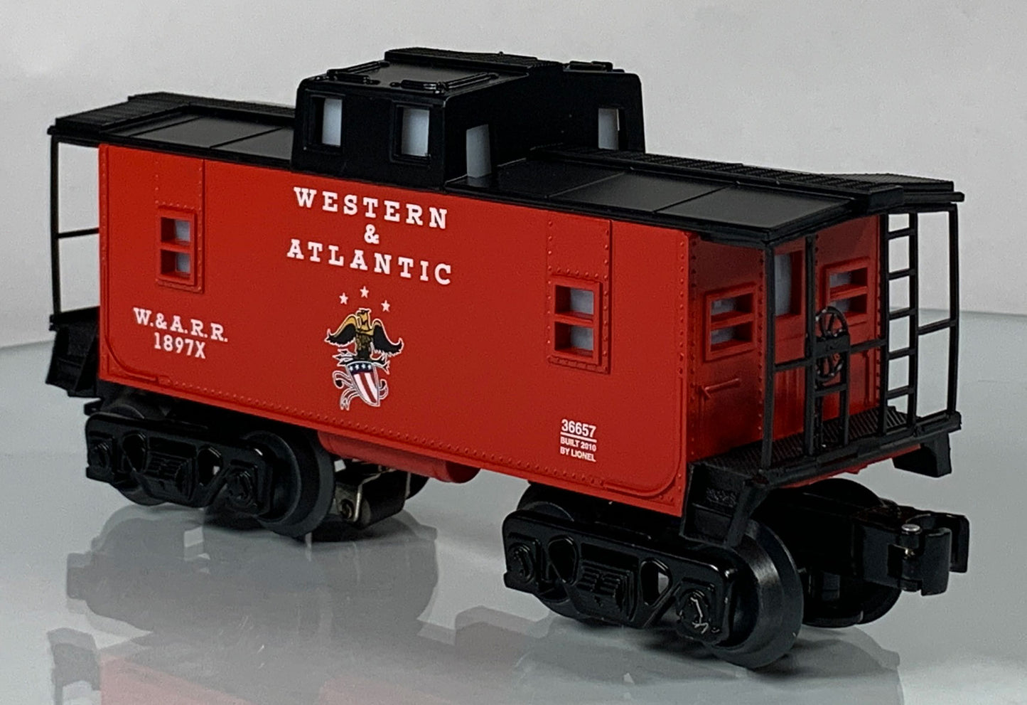 LIONEL • O GAUGE • 2010 Western & Atlantic Illuminated Caboose 6-36657 • NEW OLD STOCK