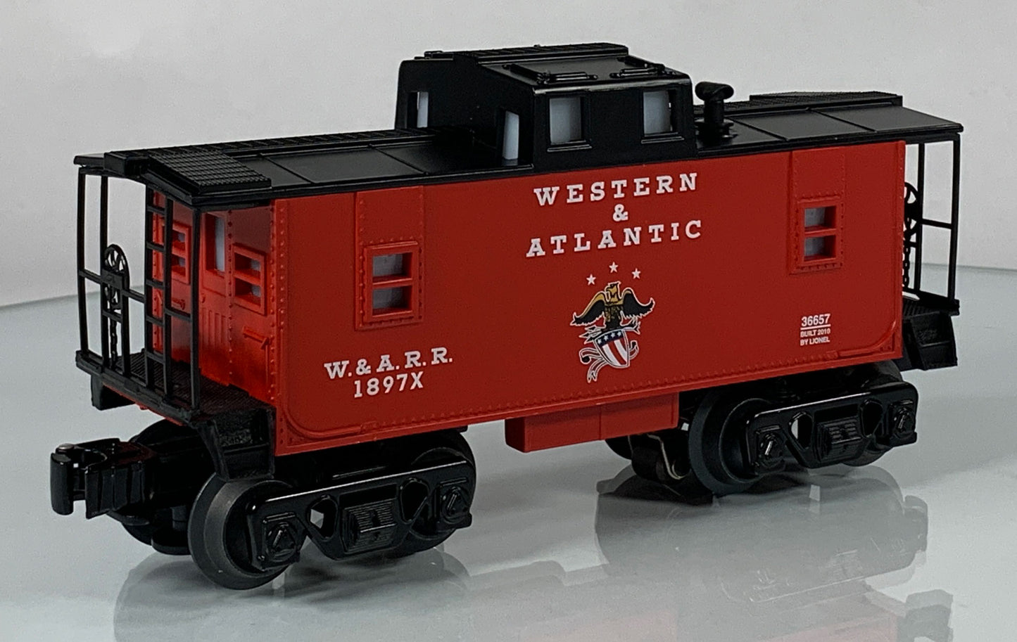 LIONEL • O GAUGE • 2010 Western & Atlantic Illuminated Caboose 6-36657 • NEW OLD STOCK
