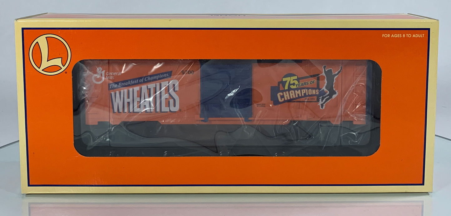 LIONEL • O GAUGE • 1999 Wheaties Boxcar 6-26257 • NEW OLD STOCK