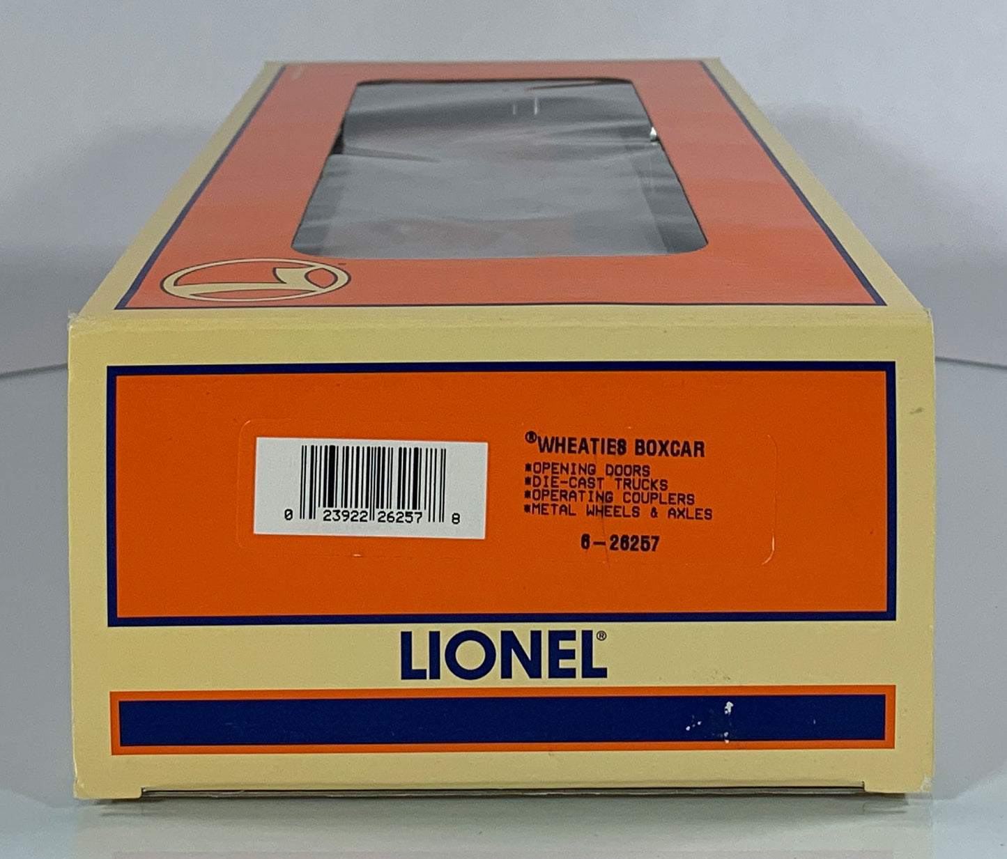 LIONEL • O GAUGE • 1999 Wheaties Boxcar 6-26257 • NEW OLD STOCK