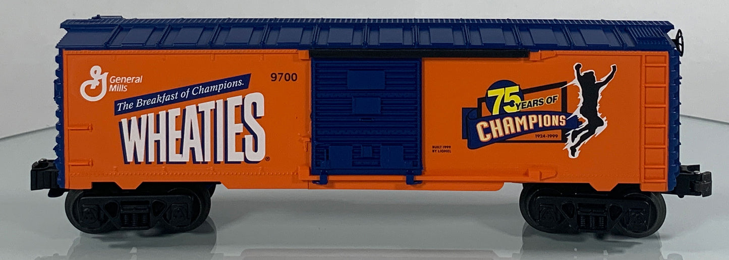 LIONEL • O GAUGE • 1999 Wheaties Boxcar 6-26257 • NEW OLD STOCK