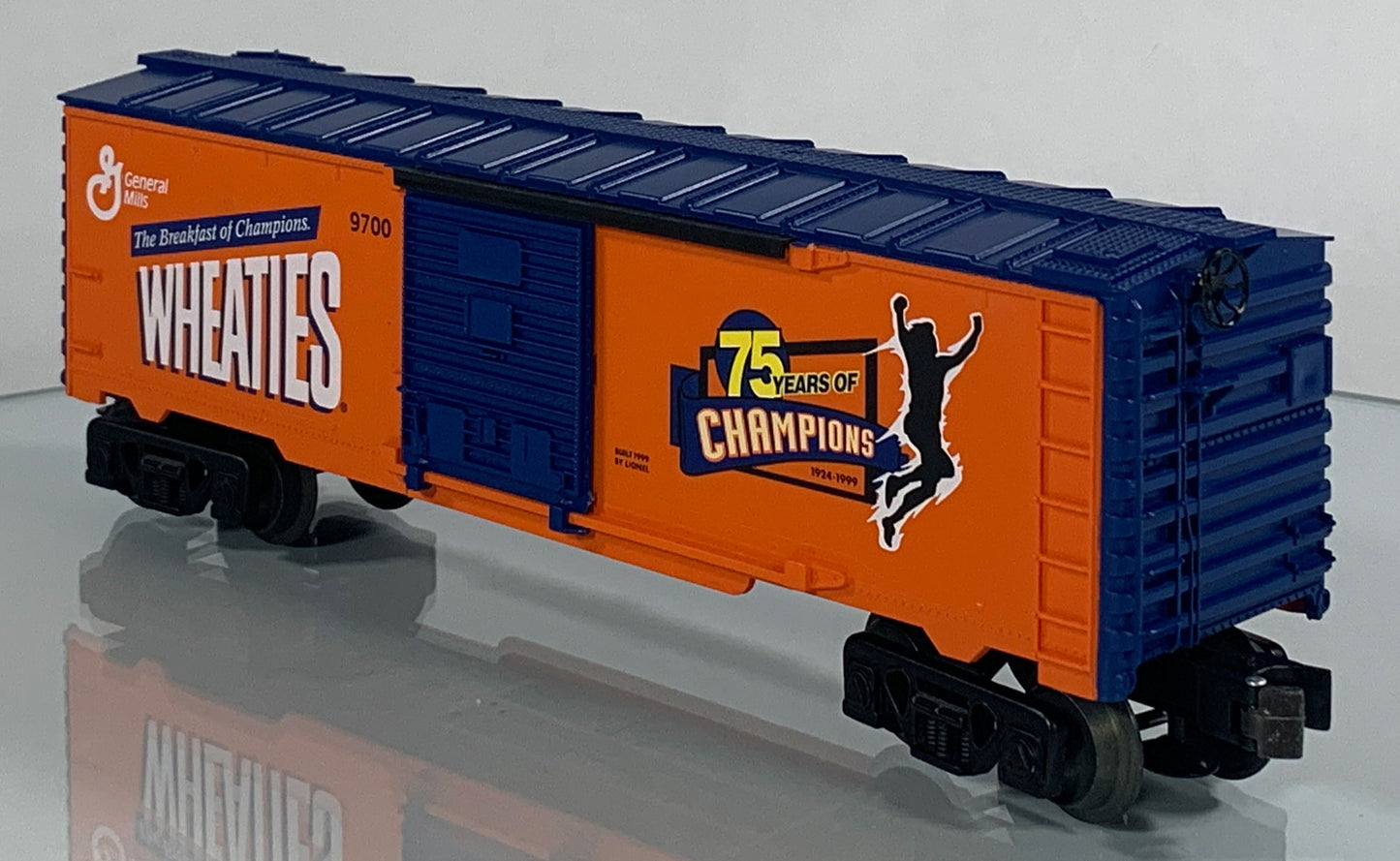LIONEL • O GAUGE • 1999 Wheaties Boxcar 6-26257 • NEW OLD STOCK