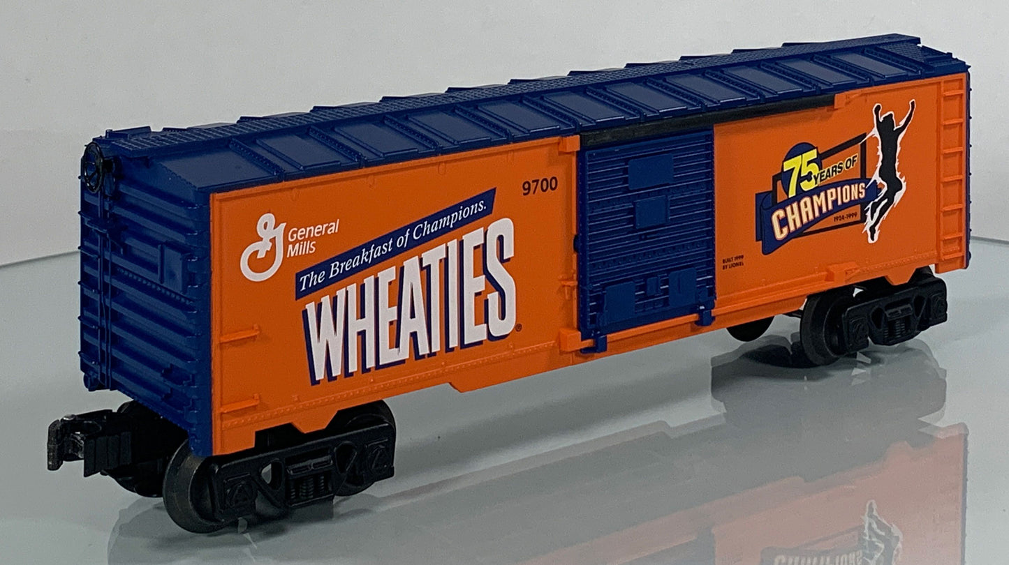 LIONEL • O GAUGE • 1999 Wheaties Boxcar 6-26257 • NEW OLD STOCK