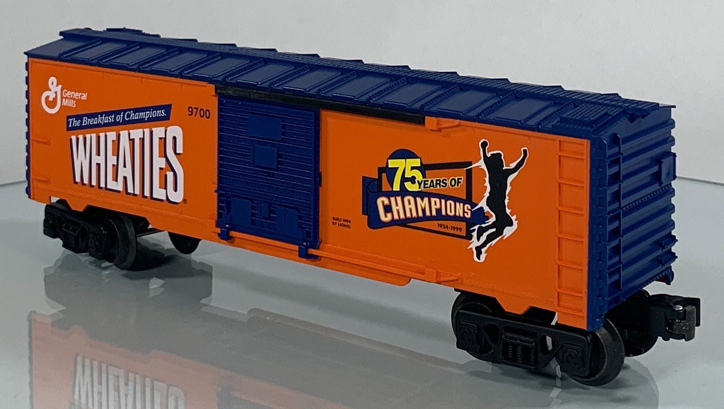 LIONEL • O GAUGE • 1999 Wheaties Boxcar 6-26257 • NEW OLD STOCK